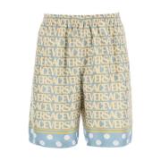 Versace Stiliga Sommar Shorts för Män Multicolor, Herr