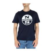 North Sails T-Shirts Blue, Herr