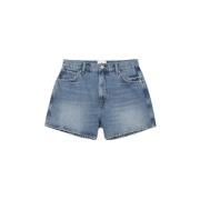 Anine Bing Stilla Havet Blå Jeans Shorts Blue, Dam