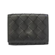 Bottega Veneta Vintage Pre-owned Laeder plnbcker Black, Dam