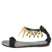 Giuseppe Zanotti Pre-owned Pre-owned Mocka sandaler Black, Dam