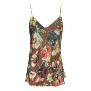 Alberto Biani Sleeveless Tops Multicolor, Dam