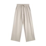 A.p.c. Wide Trousers Beige, Dam