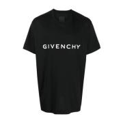 Givenchy Archetype Drop-Shoulder T-Shirt Black, Herr