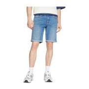 Tommy Hilfiger Denim Shorts Blue, Herr