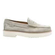 Tod's Nubuck Moccasin Gummisula Skor Gray, Herr