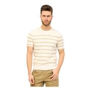 Gran Sasso T-Shirts Beige, Herr