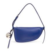 Burberry Mini Shield Sling axelväska Blue, Dam