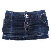 Dsquared2 Korta Jeans Blue, Dam