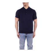 K-Way Polo Shirts Blue, Herr