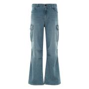 Adriano Goldschmied Flared Jeans Blue, Dam