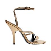 Patrizia Pepe High Heel Sandals Yellow, Dam