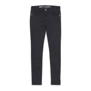 Patrizia Pepe Pantalones Jeggings Black, Dam