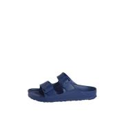 Birkenstock Sliders Blue, Dam