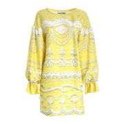 Moschino Short Dresses Yellow, Dam