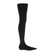 Dolce & Gabbana Over-knee Boots Black, Dam