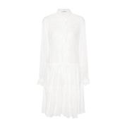 Ermanno Scervino Shirt Dresses White, Dam