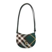 Burberry Mini gungande häst axelväska Green, Dam