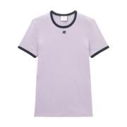 Courrèges T-Shirts Gray, Herr