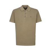 C.p. Company Polo Shirts Green, Herr