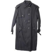 Burberry Vintage Pre-owned Polyester ytterklder Black, Dam