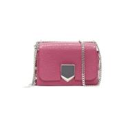 Jimmy Choo Laeder axelremsvskor Pink, Dam