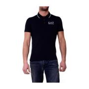 Emporio Armani EA7 Klassisk Polo Skjorta Blue, Herr