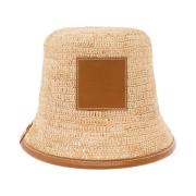 Jacquemus Brun LE BOB Soli Hatt Beige, Dam