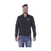 Emporio Armani EA7 Hoodies Blue, Herr