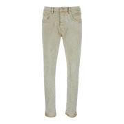 Purple Brand Slim-Fit Beige Jeans Beige, Herr