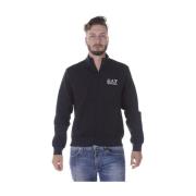 Emporio Armani EA7 Hoodies Black, Herr