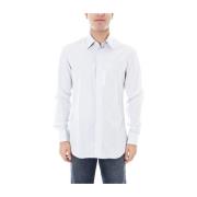 Armani Casual Button-Up Skjorta Gray, Herr