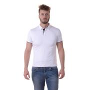 Armani Jeans Polo Shirts White, Herr