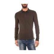 Armani Jeans Polo Shirts Brown, Herr