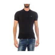 Armani Jeans Polo Shirts Black, Herr