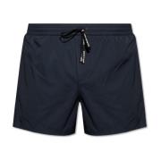 Balmain Badshorts med logotyp Blue, Herr