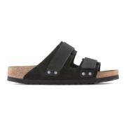 Birkenstock Lenb/Leve Svarta Tofflor Black, Herr