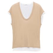 Dorothee Schumacher T-Shirts Beige, Dam