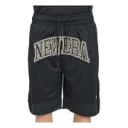 New Era Oversize Svarta Herrshorts Black, Herr