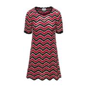 Ganni Knitted Dresses Multicolor, Dam