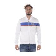 Emporio Armani EA7 Hoodies White, Herr