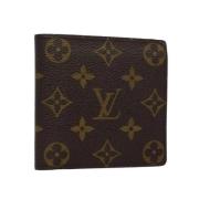 Louis Vuitton Vintage Pre-owned Belagd canvas plnbcker Brown, Dam