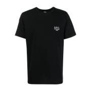 A.p.c. T-Shirts Black, Herr