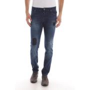 Daniele Alessandrini Klassiska Denim Jeans Blue, Herr