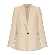 AllSaints Deri Lyn blazer Beige, Dam