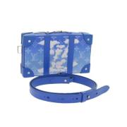 Louis Vuitton Vintage Pre-owned Laeder louis-vuitton-vskor Blue, Dam