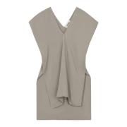 Aeron Sleeveless Tops Gray, Dam