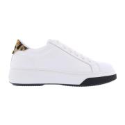 Dsquared2 Snörade låga topp sneakers White, Dam