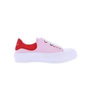 Alexander McQueen Dames Sneaker Fabri.S.Gomm Ca.S./Sen Pink, Dam