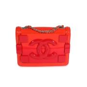 Chanel Vintage Pre-owned Laeder chanel-vskor Red, Dam